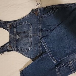 3T OshKosh Overalls, Blue Denim